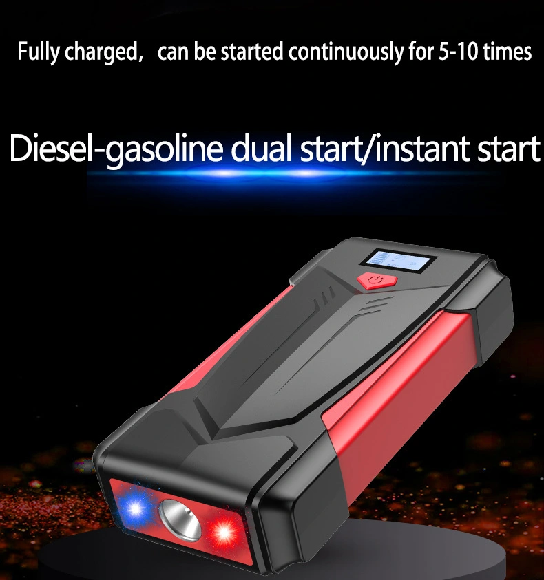 Gehopow A16 Portable Jump Starter 12V Multi-Function Car Jump Starter Power Bank - 图片 5