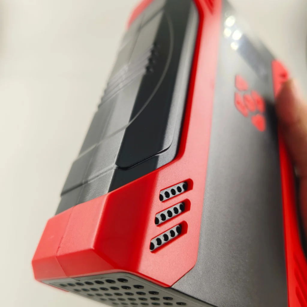 Portable power bank with compass