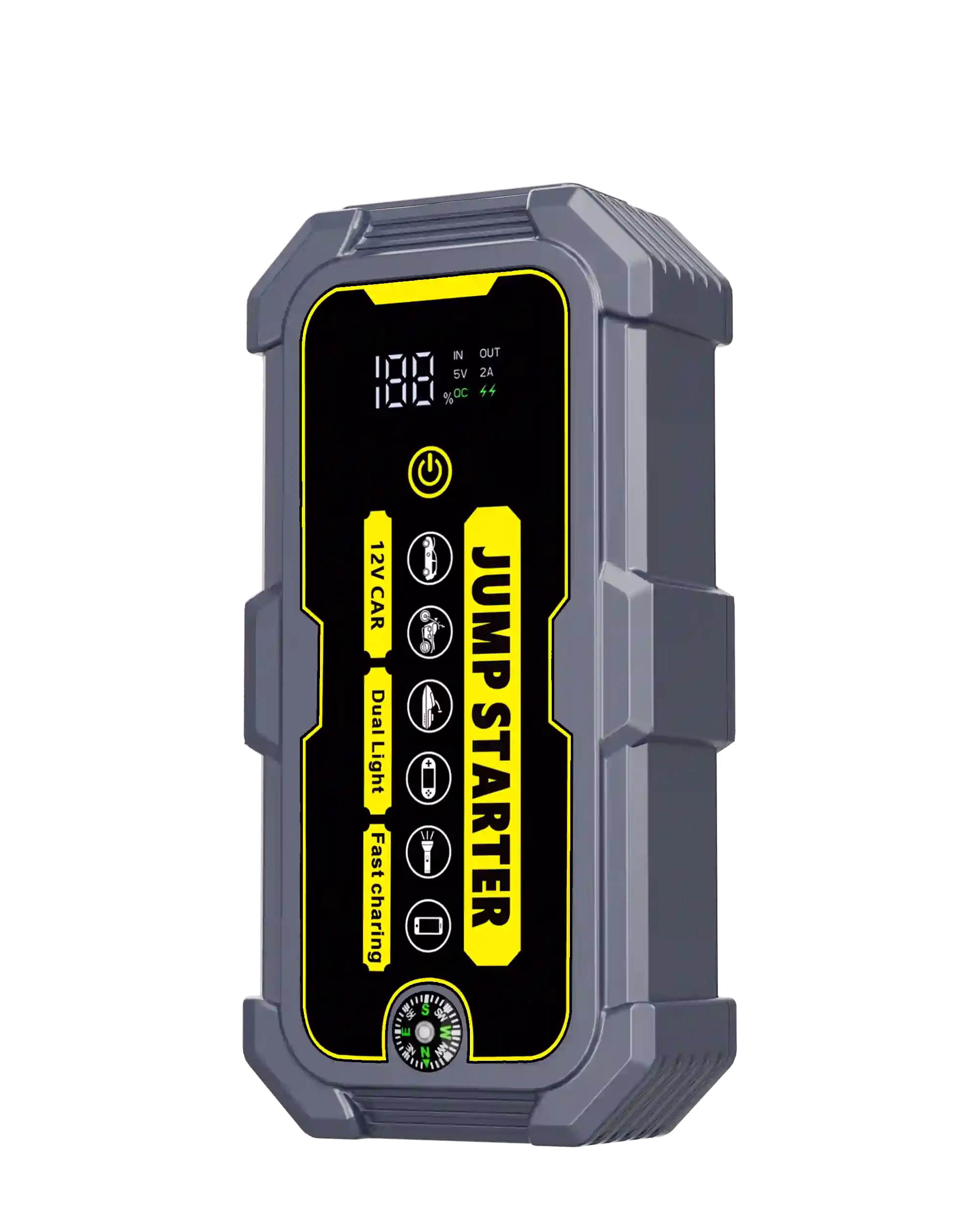 Vehicle Jump Starter A1:Side view